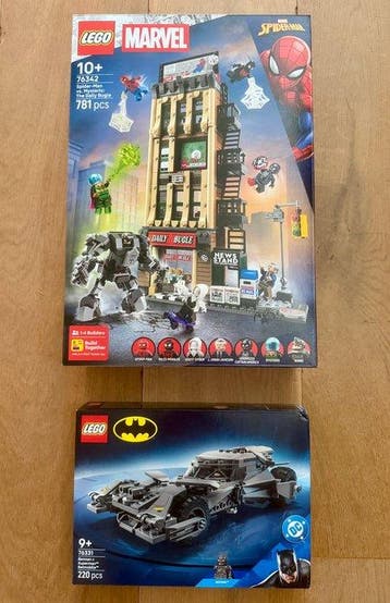 Lego Set - 76342 en 76331 - Marvel - The Daily Bugle en The, Nieuw