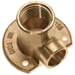 Bonfix soldeerfitting muurplaat messing 1/2 x 15 mm binnend, Verzenden, Nieuw