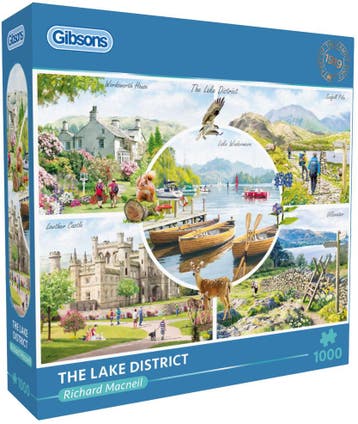 The Lake District Puzzel (1000 stukjes) | Gibsons - Puzzels, Hobby en Vrije tijd, Denksport en Puzzels, Verzenden, Nieuw
