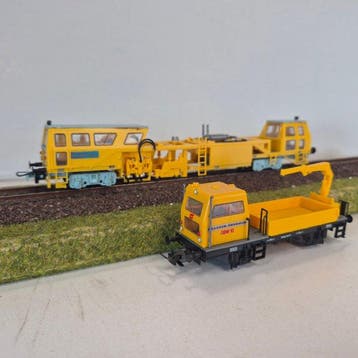 Liliput H0 - 380 10/ 381 10 - Modeltrein goederenwagonset, Nieuw