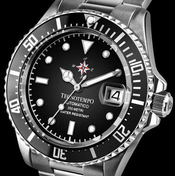 Tecnotempo - - Diver 200M Special Limited Edition Wind Rose, Nieuw