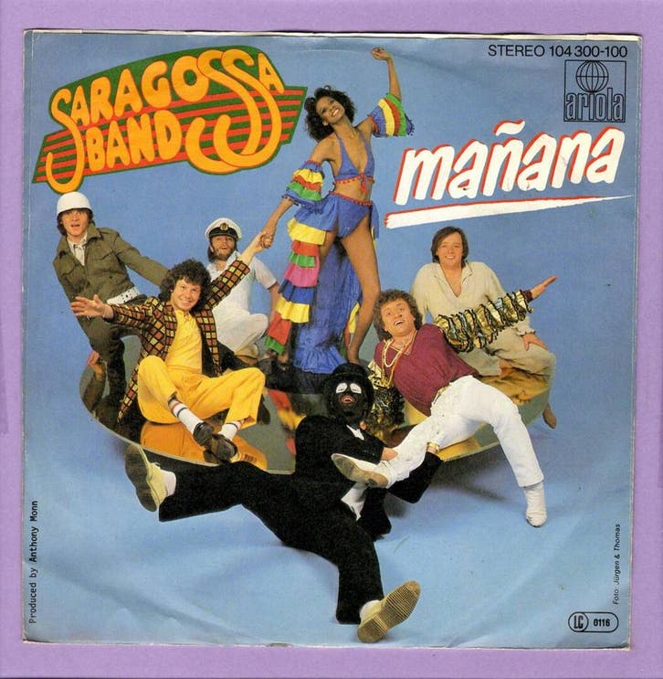 Saragossa Band – Mañana / Surabaya (1-7-Vinyl-Single), Cd's en Dvd's, Vinyl Singles, Ophalen of Verzenden