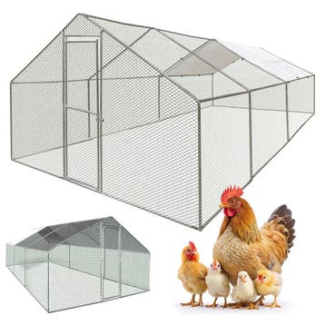 MaxxPet Kippenren - kippenhok metaal - 3x6x2m (Kippenhokken), Verzenden, Nieuw