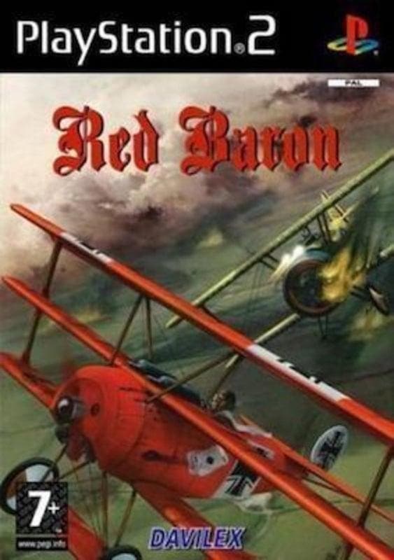 Red Baron (PS2 Games), Spelcomputers en Games, Games | Sony PlayStation 2, Zo goed als nieuw, Ophalen of Verzenden