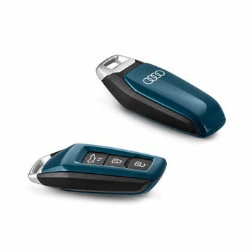 Originele Audi sleutelhoes - malpeloblauw, Auto diversen, Ophalen of Verzenden, Nieuw