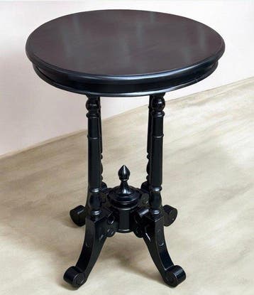 Zeldzame antieke Gueridon - Bijzettafel - Beuken -