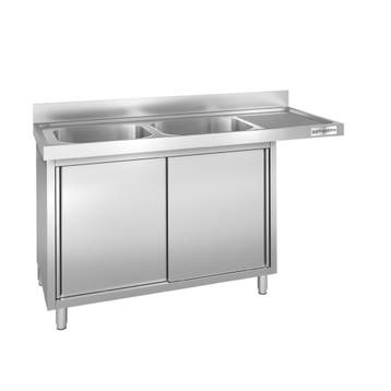 GGM Gastro | Spoeltafel tbv doorschuifvaatwasser - |, Verzenden, Nieuw, Inbouw