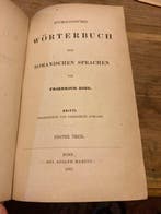 Friedrich Diez - Etymologisches Wörterbuch der romanischen