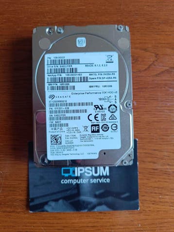 Seagate 1,2tb 10K SAS schijf ST1200MM0018, Ophalen of Verzenden, Refurbished