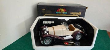 Bburago 1:18 - Modelauto - Mercedes Benz SSK (1928), Nieuw