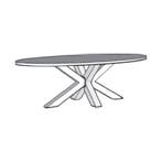 Eettafel TOV-MM Lageland - eettafel, Nieuw, Overige vormen, Overige materialen