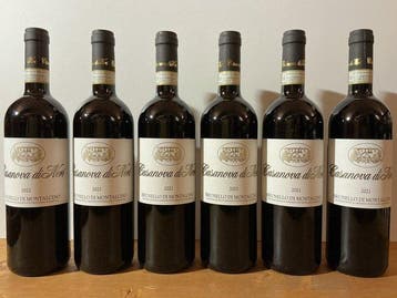 2021 Casanova di Neri - Brunello di Montalcino - 6 Flessen, Nieuw