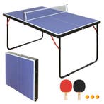 Mini Tafeltennistafel 137 cm met Net en Batjes, Sport en Fitness, Tafeltennis, Verzenden, Nieuw