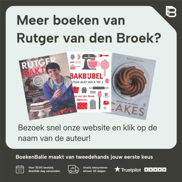 Rutger bakt 9789048820153 Rutger van den Broek, Boeken, Kookboeken, Verzenden, Gelezen, Rutger van den Broek