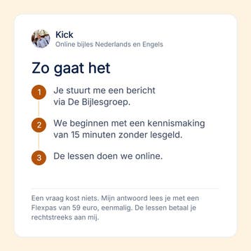 Bijles Nederlands en Engels voor vmbo tot en met vwo, online, Diensten en Vakmensen, Privéles, Bijles