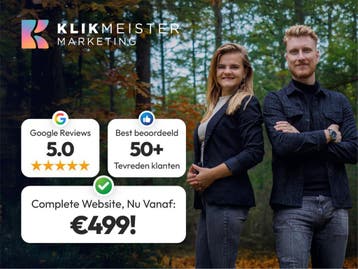 Ondernemers Opgelet: Professionele Website Nu €499!, Diensten en Vakmensen, Webdesigners en Hosting, Webdesign