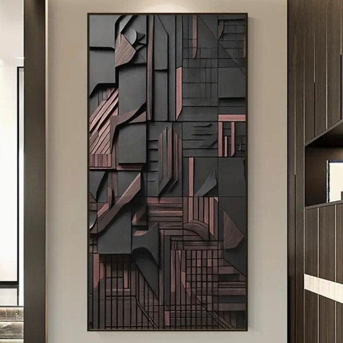 Leonardo Modugni - Flex Wood Cube, Antiek en Kunst, Kunst | Designobjecten