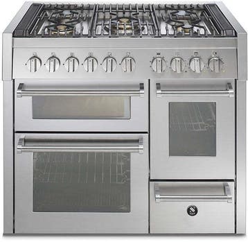 Steel GQ10SFF-6W gas fornuis met 6 branders, in, Ophalen of Verzenden, Nieuw