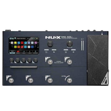 NUX MG-50Li DB Multi-Effects Processor met Amp Modeler,, Ophalen of Verzenden, Nieuw
