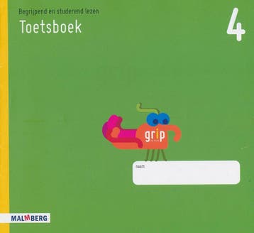 Grip op Lezen toetsboek groep 4 (per stuk), Boeken, Verzenden, Nieuw