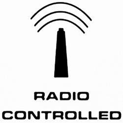 Radiogestuurde Wandklok Wit Kunststof Ø 31 cm (Klokken), Verzenden, Nieuw