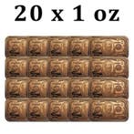1 Troy Ounce - Koper .999 - 20 x 1 oz $1000 US Grover