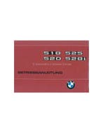 1977 BMW 5 SERIE INSTRUCTIEBOEKJE DUITS, Auto diversen, Handleidingen en Instructieboekjes