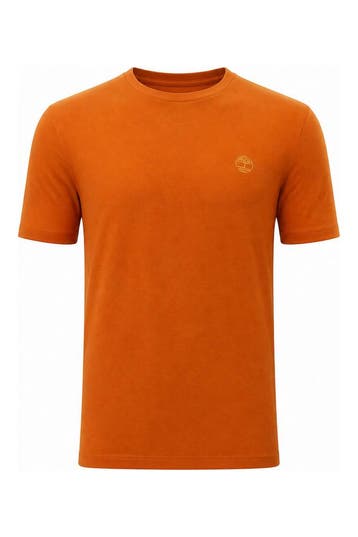 Timberland T-shirt in maat M Oranje, Kleding | Heren, Verzenden, Zo goed als nieuw, Overige kleuren, Timberland