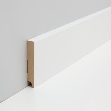 JOKA Plint MDF folie CUBE 14x78mm Wit WS16 (JOKA Plinten), Overige materialen, Verzenden, 50 tot 150 cm, Overige typen