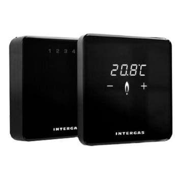 Intergas Comfort Touch Wi-Fi set zwart, Verzenden, Nieuw