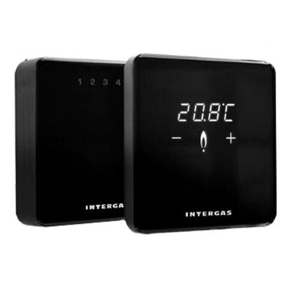 Intergas Comfort Touch Wi-Fi set zwart, Doe-het-zelf en Verbouw, Verwarming en Radiatoren, Verzenden