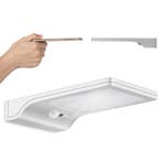 Solar wandlamp Slim - Met bewegingsmelder - Zilver, Zonne-energie, Kunststof, Verzenden, Minder dan 50 watt