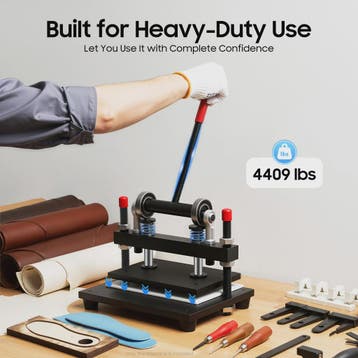 Handmatige Leer Snijmachine - 2 Ton Kracht voor DIY Leerbewe, Verzenden, Nieuw