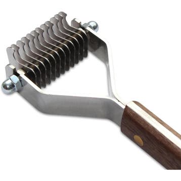 Mars Coat-King Trimmer met houten handvat – 12 stompe bla., Ophalen of Verzenden, Nieuw