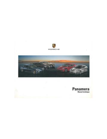 2011 PORSCHE PANAMERA INSTRUCTIEBOEKJE FRANS