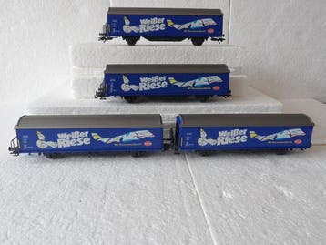 Märklin H0 - Modeltrein goederenwagon (4) - 4, Nieuw