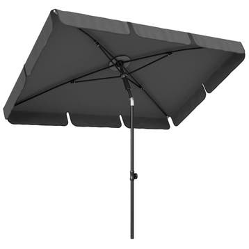 Rechthoekige Parasol Balkonparasol Met 3-voudige Kanteling S, Verzenden