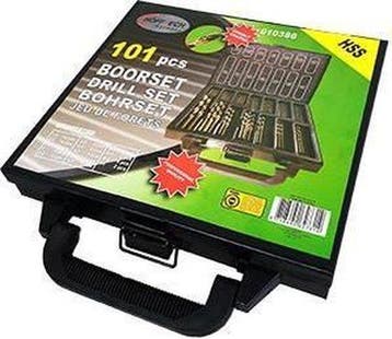 Hofftech HSS Borenset 101-delig – Cobalt Coating – Koffer, Ophalen of Verzenden, Nieuw