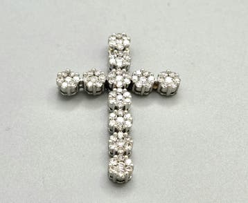 Vintage en Antieke Gouden ringen met Edelstenen en Diamant., Ophalen, Goud, Ring, Met edelsteen