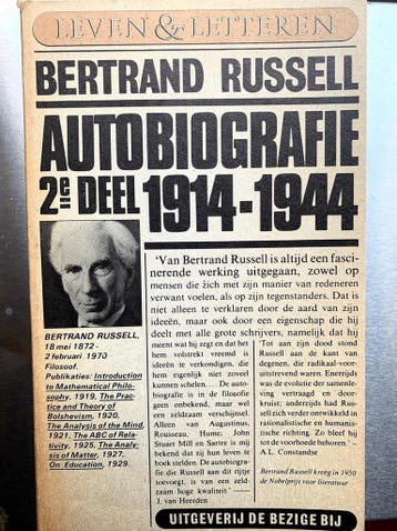 Autibiografie / 2 1914-1944 ed. 77 - Russell 9789023415251, Boeken, Verzenden, Gelezen, Russell