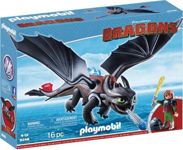 Playmobil Dragons Hikkie en Tandloos - 9246 (Nieuw), Verzenden, Nieuw