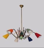 Lamp - Sputnik - Messing, Aluminium - Kroonluchter Sputnik