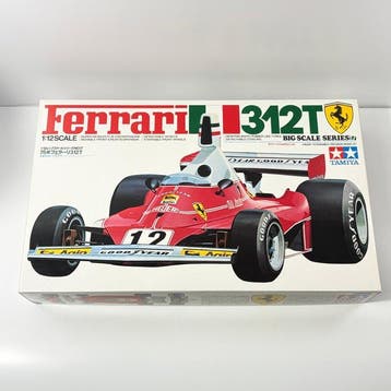 Tamiya 1:12 - Modelbouwdoos - Ferrari 312T 1975 F-1 Champion, Nieuw