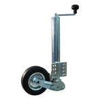Novio Steunwiel automatisch opklapbaar 200x60mm Ø60mm, Auto diversen, Aanhangwagen-onderdelen, Ophalen of Verzenden, Nieuw