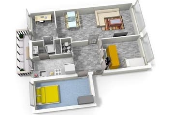 Te Huur 4 Kamer Appartement Verdistraat In Leiden, Huizen en Kamers, Huizen te huur, Direct bij eigenaar, Leiden, Appartement