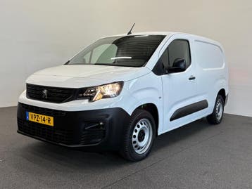 Peugeot Partner 1.5 BlueHDI Premium Long, Stof, Gebruikt, Euro 6, Wit