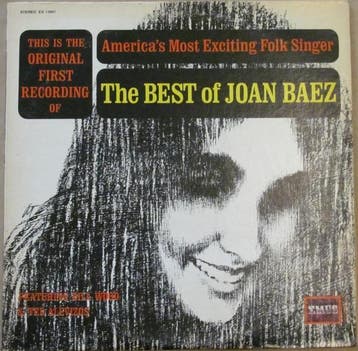 Joan Baez Featuring Bill Wood &amp; Ted Alevizos - The Best, Ophalen of Verzenden, Gebruikt