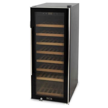HCB Luxe wijnkoelkast - 43 flessen - enkele zone - 230V, Verzenden, Nieuw in verpakking