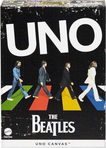 Speelkaarten - UNO Canvas – The Beatles Limited Edition Card