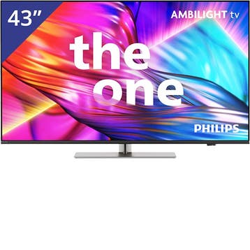 Philips 43 inch/109 cm 4K Ambilight TV, Philips, LED, Refurbished, 120 Hz